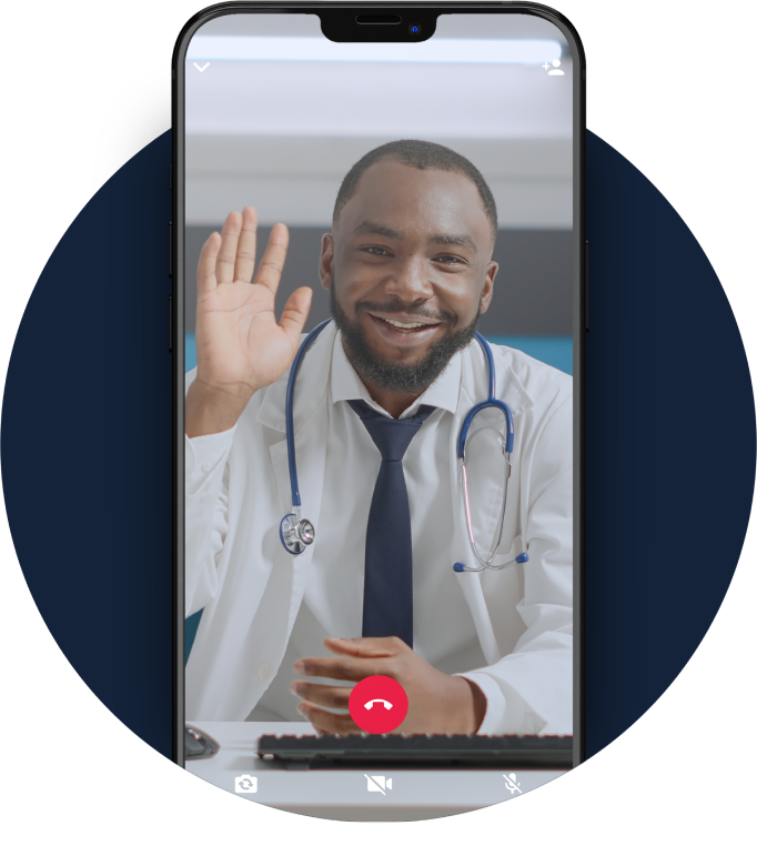 medico atendendo na teleconsulta ligdoctor